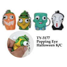 Funny Popping Eye Halloween K/C Keychain Toy